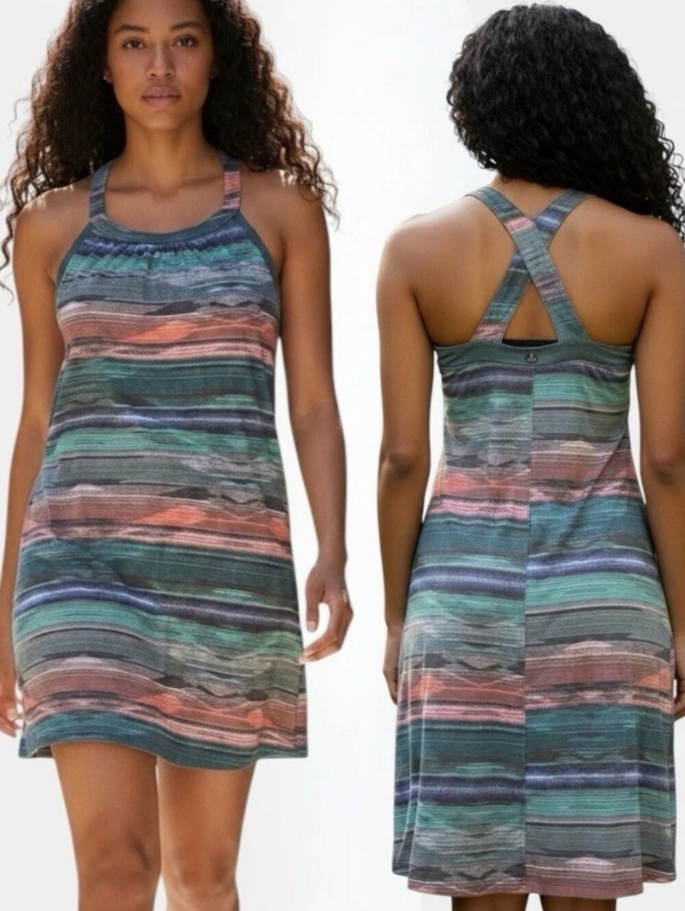pRana Cantine Activewear Dress-Granite Bonita